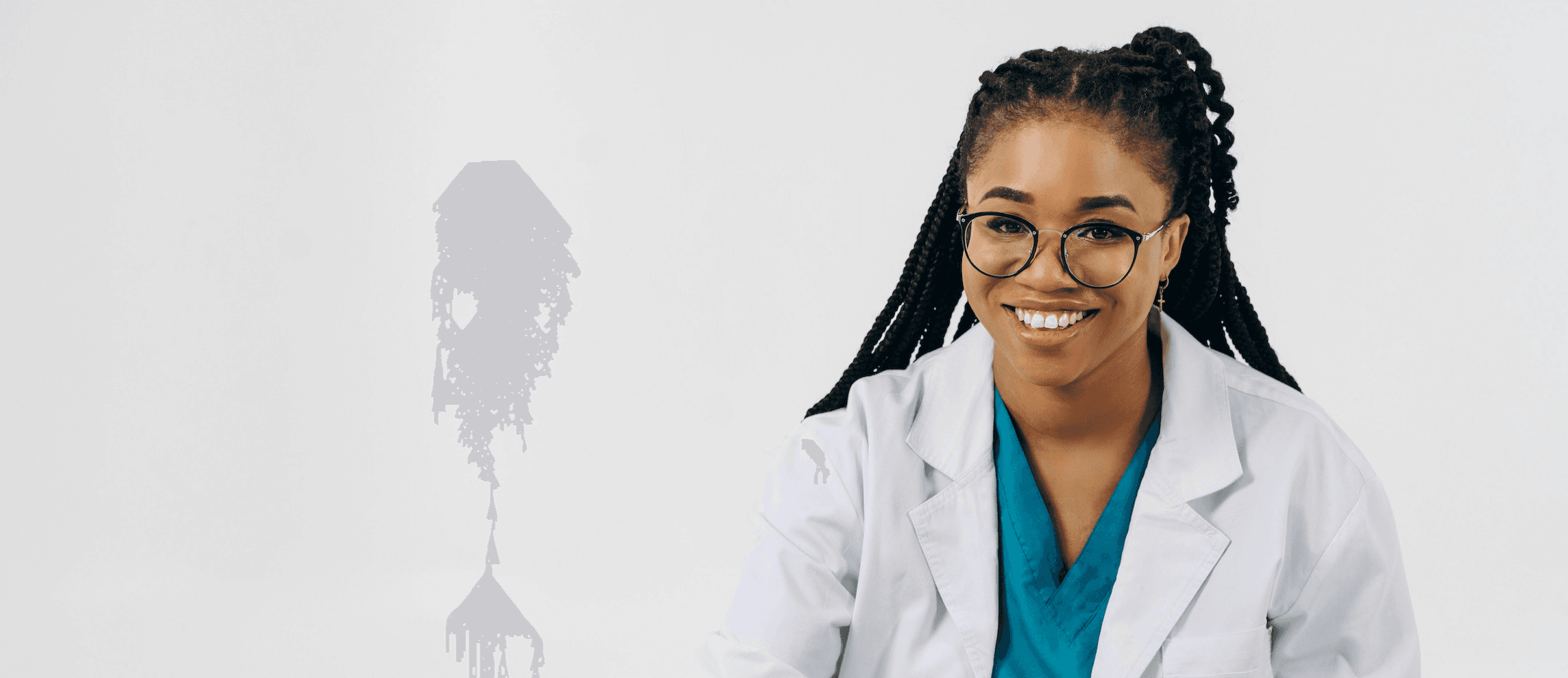 Healthcare professional providing care